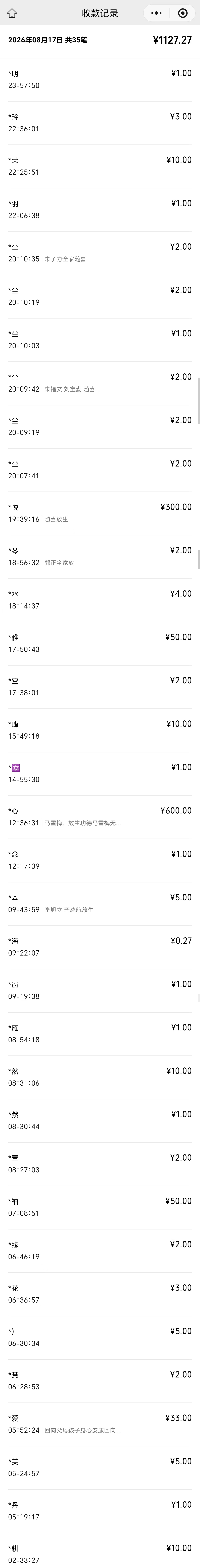图片[3]-2026年8月份放生-报恩阁