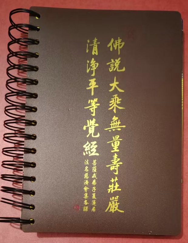 无量寿经·正体横排大字拼音版（塑本材质不变色）-报恩阁